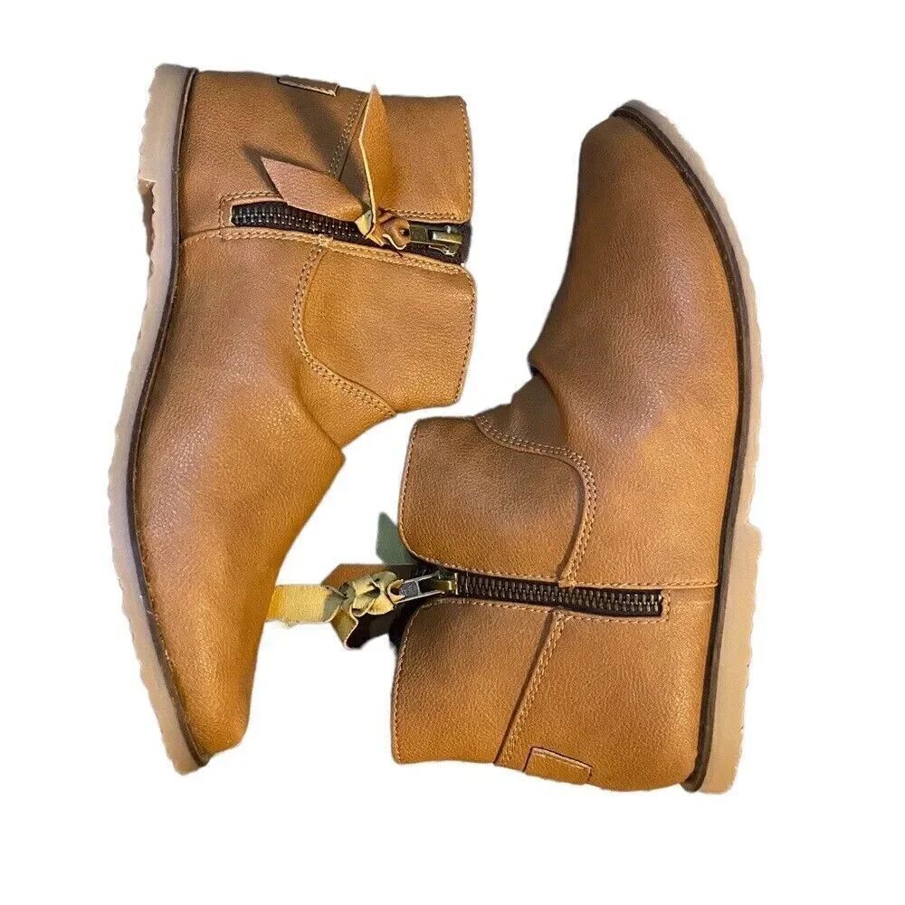 Brand New in Box G.H. Bass & Co. Maya Booties Ankle Boots Tan Women’s Size 7